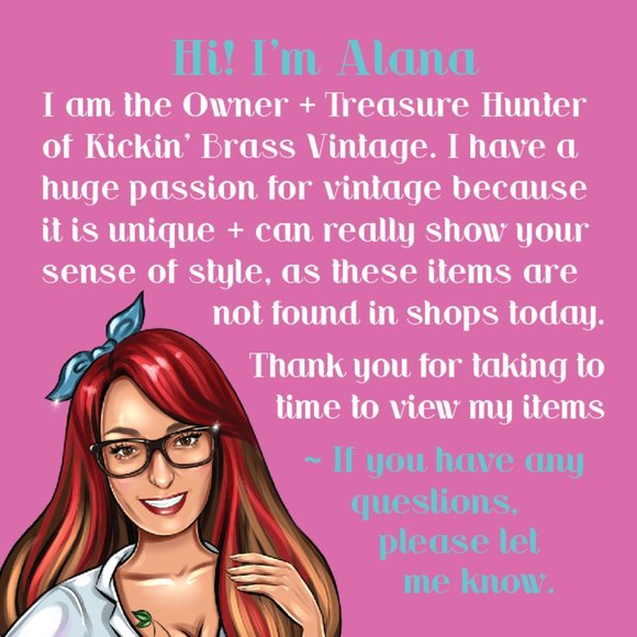 Brass Enamel Vase - Picture 7 of 7